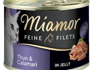 Sparpaket Miamor Feine Filets 12 x 185 g - Thunfisch & Calamari