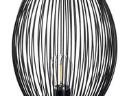 LEONARDO LED Tischleuchte Laterne CASOLARE, Neutralweiß, aus Metall, oval