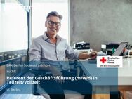 Referent der Geschäftsführung (m/w/d) in Teilzeit/Vollzeit - Berlin