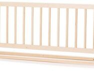 Fillikid Bettschutzgitter Lilly, natur, 140/45 cm, aus Holz, Made in Europe