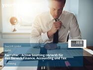 Recruiter - Active Sourcing (m/w/d) für den Bereich Finance, Accounting und Tax - Freising