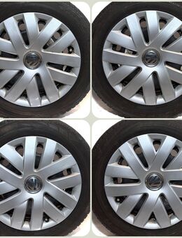 VW Polo Stahl-Felgen LK 5x100 ET38 Winter-Reifen 185/60 R15 88T - Nottuln