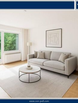 Helle 4-Zimmer-Wohnung mit Garten, Doppelgarage & Abteiblick in zentraler Lage von Brauweiler - Pulheim