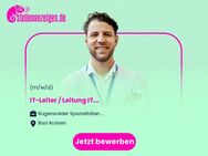 IT-Leiter / Leitung IT (m/w/d) - Bad Arolsen