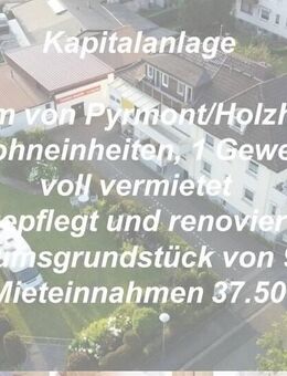 Kapitalanlage - Herzen von Holzhausen/Pyrmont 5WE/1GE - Bad Pyrmont