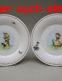 Hummel HUM 315 & 351 flache Teller Ø 21cm Kuchenteller - Ober-Ramstadt