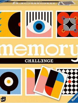 Ravensburger Spiel Challenge memory® Verrückte Muster, Made in Europe