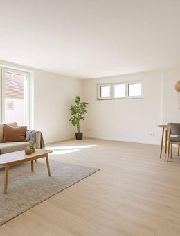 Fast Neubau! Stilvolle 3-Zimmer-Wohnung mit Südbalkon und 2 Stellplätzen in Ellgau - Ellgau