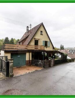 freistehendes Einfamilienhaus mit Garten, Dachterrasse, Garage und großem Aussenstellplatz - Mühlacker