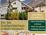 Vielseitiges Einfamilienhaus mit Potenzial zum Mehrfamilienhaus, bezugs- & provisionsfrei - Bühl