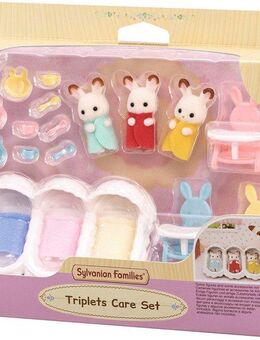 Sylvanian Families Spielfigur Erstausstattung für Drillinge (5532)
