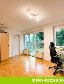 Zentral gelegene 1-Zimmer-Erdgeschosswohnung mit Garten und Tiefgarage - Ingolstadt