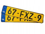 Autokennzeichen KFZ Kennzeichen für Sammler oder Showzwecke original geprägt Holland Niederland Set 5673 - Wuppertal