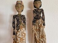 Marionetten, Handspielpuppen (Bali?), ca. 45 cm groß - Birstein