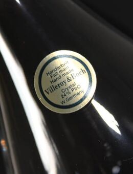 Karaffe Villeroy & Boch Kristallglas 0,5 Liter Initialien WT Schliff - Bremen