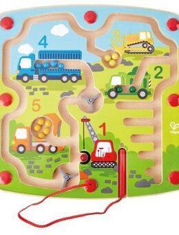 Hape Spiel Baufahrzeuge-Labyrinth