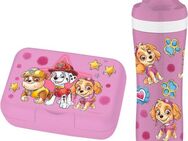 KOZIOL Trinkflasche CANDY L PAW PATROL, 425 ml,+Lunchbox OASE PAW PATROL,100%recycelbar