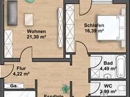 Ideale Einsteigerimmobilie für Kapitalanleger! Sanierte Erdgeschosswohnung im beliebten Dillingen! - Dillingen (Donau)