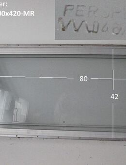 Wohnwagenfenster PERSPEX ca 80 x 42 bzw 85 x 45 (Lagerware -> Neue Ware mit Lagerspuren) Hymer/Fendt/Tabbert mit Rahmen - Schotten Zentrum