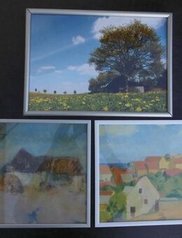 Bilderrahmen Accent Alu silber 22x30 cm weiß Deko 3 Wechselrahmen zus. 6,- - Flensburg