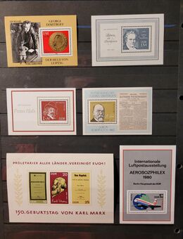 DDR-Briefmarken –50 Blöcke - Westerkappeln
