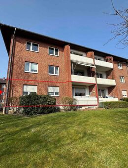 Mietfrei! Gut aufgeteilte 4 Zimmer- Erdgeschosswohnung mit südlich ausgerichtetem Balkon - Husum (Schleswig-Holstein)