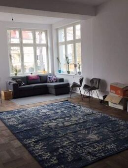 Luckau, Nordpromenade Möbliert, HP, sehr großes helles Zimmer mit Bad und offener Küche, 54 qm, 650,- warm inkl. mit Parkett etc. - Luckau