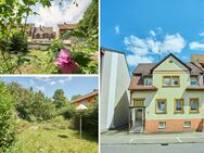 Ein-, Zwei-/Dreifamilienhaus mit Obstgarten plus Baugrundstu¨ck in zentraler Lage in Donaueschingen - Donaueschingen