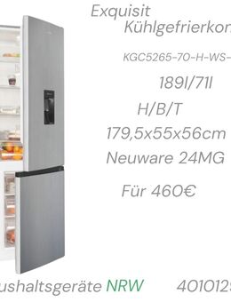 Exquisit Kühlgefrierkombi - Krefeld