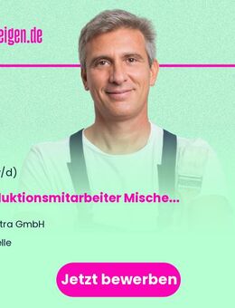 Produktionsmitarbeiter (m/w/d) Mischen & Sieben in Krankheitsvertretung - Melle