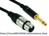 Länge: 5 Meter Asymmetrisches Kabel mit 1 x XLR female auf 1 x Plug 6,35 mm mono. rockcable - Dübendorf