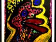 zeitgenössische Malerei Original-Neugemälde JOHANN LESCHINKOHL (1948), "Kopf voller Gedanken 2020"!!! in 10779