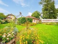 IMMOBERLIN.DE - Entzückender Bungalow mit Gartenidylle & Wintergarten im Berliner Speckgürtel - Blankenfelde-Mahlow