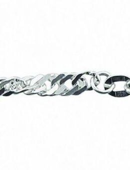 Adelia´s Silberkette Damen 925 Silber Singapur Halskette 50 cm Ø 3,5 mm, Silberschmuck für Damen