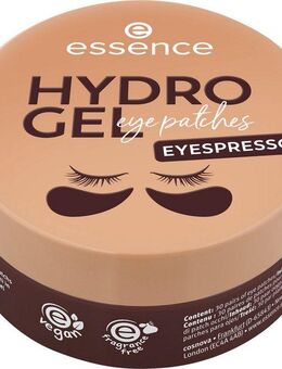Essence Augenpflege-Set HYDRO GEL eye patches EYESPRESSO 30 Pairs, Erfrischend, versorgend