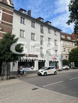 Zentral gelegene 3-Zimmer-Wohnung mit Blick auf den Stadtturm (2.OG links) - Straubing