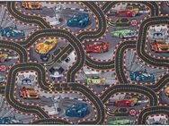 Primaflor-Ideen in Textil Kinderteppich Spielteppich CARS, rechteckig, Höhe: 6,5 mm, Kurzflor, Straßen-Spiel-Teppich, Motiv Autos, Kinderzimmer