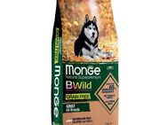 Monge Bwild Grain Free All Breeds Lachs & Erbsen - Sparpaket: 2 x 12 kg