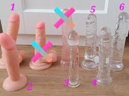 Gebrauchte Dildos Toys Natur Glas Durchsichtig Transparent - Berlin