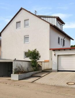 Alternative zum Haus: 4-Zimmer-Wohnung mit Garten, Garage und Carport in Benningen - Benningen