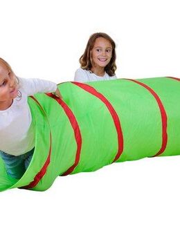 Knorrtoys® Spieltunnel Zelttunnel, grün/rot
