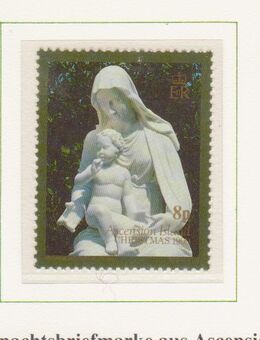 Weihnachtsbriefmarke aus Ascension (001) - Hamburg