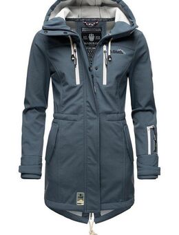 Marikoo Funktionsmantel Zimtzicke Softshell Parka mit Kapuze