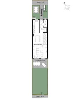 Erstellung von modernen Niedrigenergie-RH mit Stellplätzen im idyllischen und grünen Gilching - Gilching