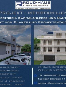 + EXKLUSIVES MEHRFAMILIENHAUS-PROJEKT! + - Gosheim