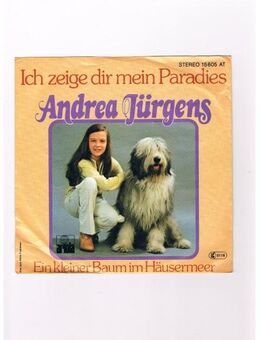 Andrea Jürgens-Ich zeige dir mein Paradies-Ein kleiner Baum im Häusermeer-Vinyl-SL - Linnich