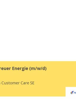 Kundenbetreuer Energie (m/w/d) - Berlin