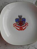 Schloss Bräu Schale Fischer Porzellan Oeslau bei Coburg Fabrikmodell Fabrikdekor Deko Vintage 3,- in 24944