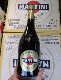 6x MARTINI & ROSSI Semisecco 0,75l halbtrocken – Party-Set aus Italien, TOP - Stockheim (Regierungsbezirk Oberfranken)