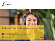 Kaufmann/-frau für Büromanagement (m/w/d) - Münster